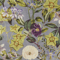 Passiflora Slare Amethyst Fabric by the Metre